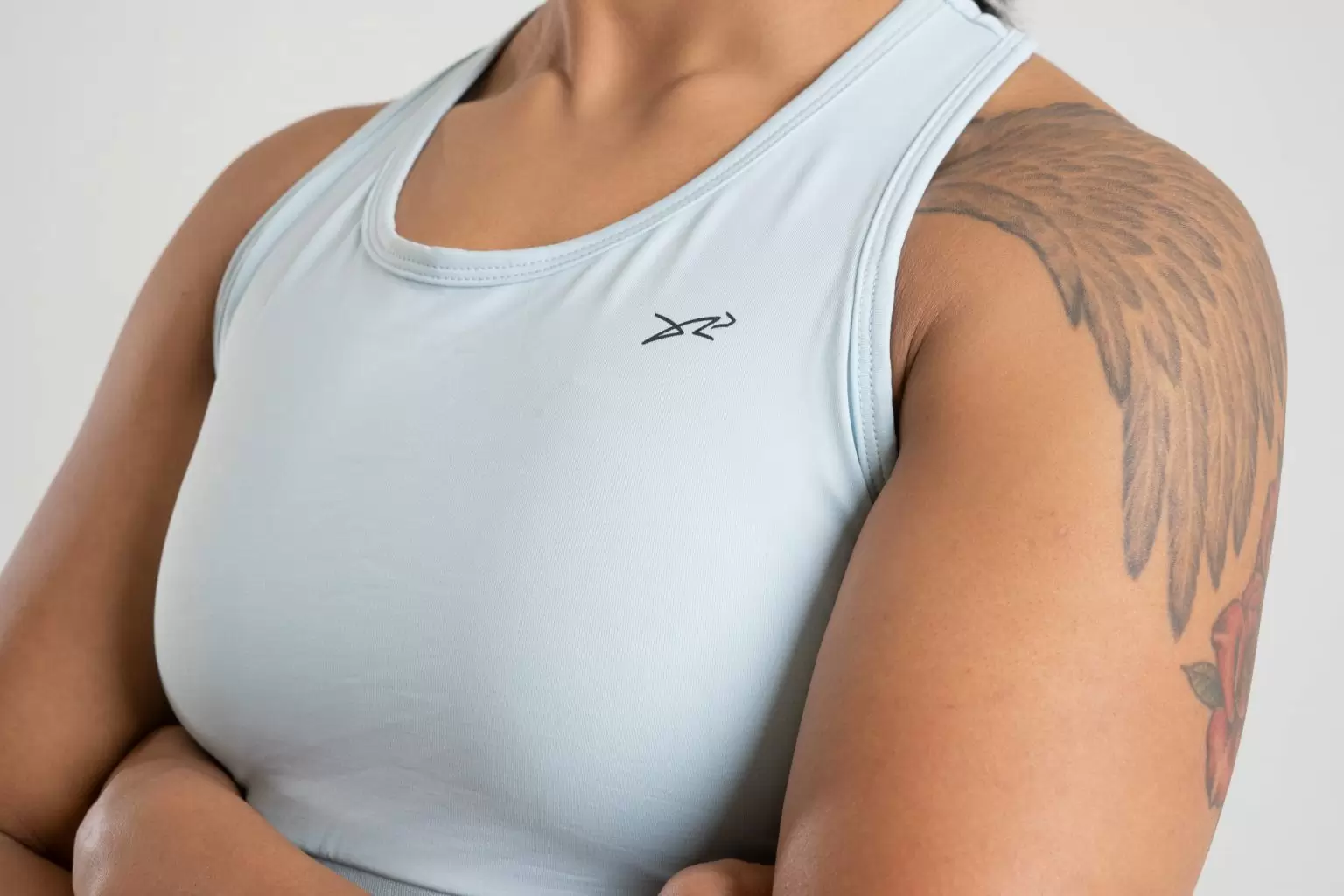 Dour TRIO Sports Bra Sky Blue 01